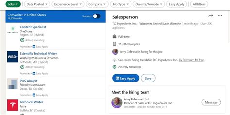 linkedin job posten.